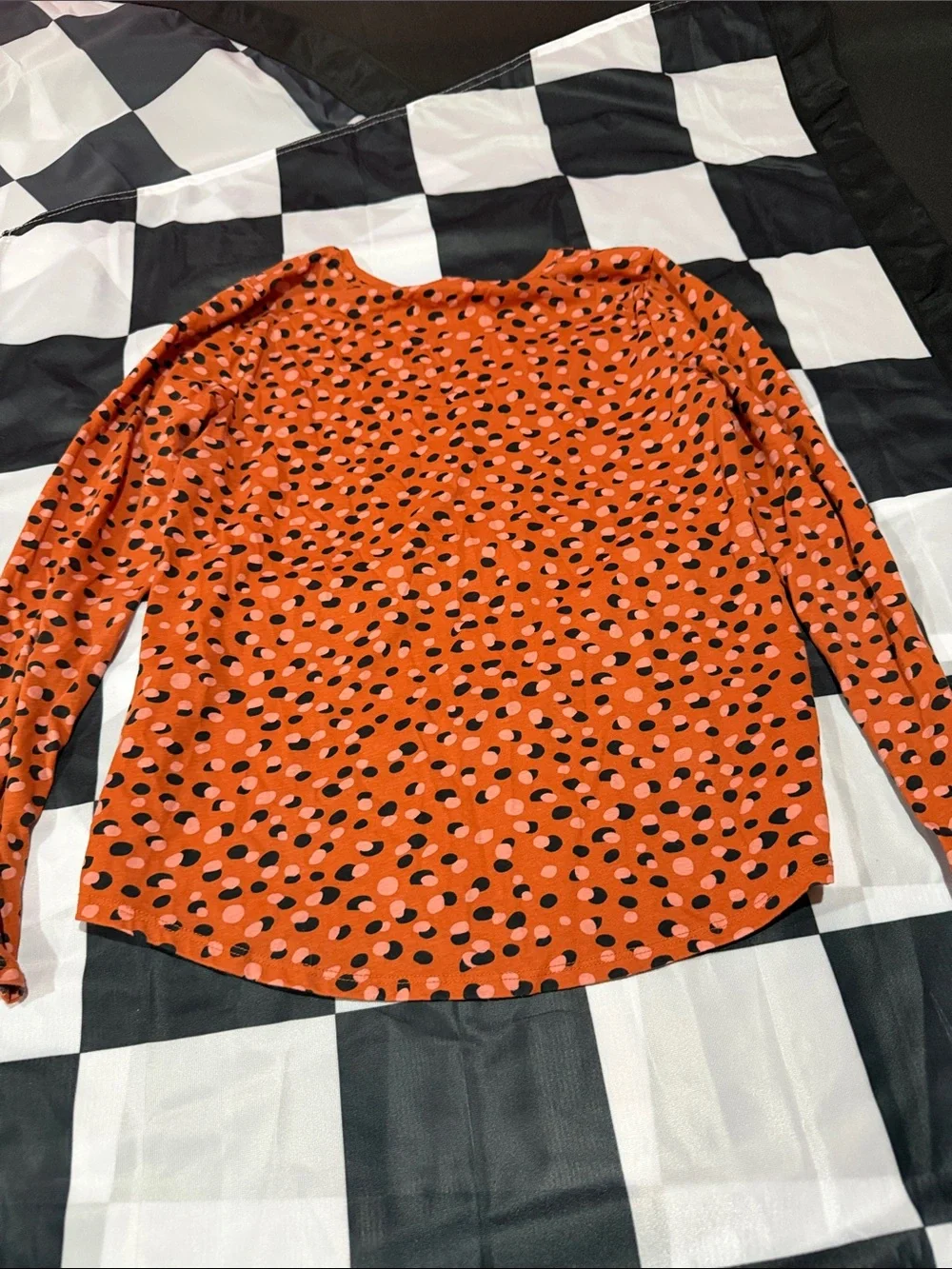 3 Kids Orange/Tan shirts size 16
